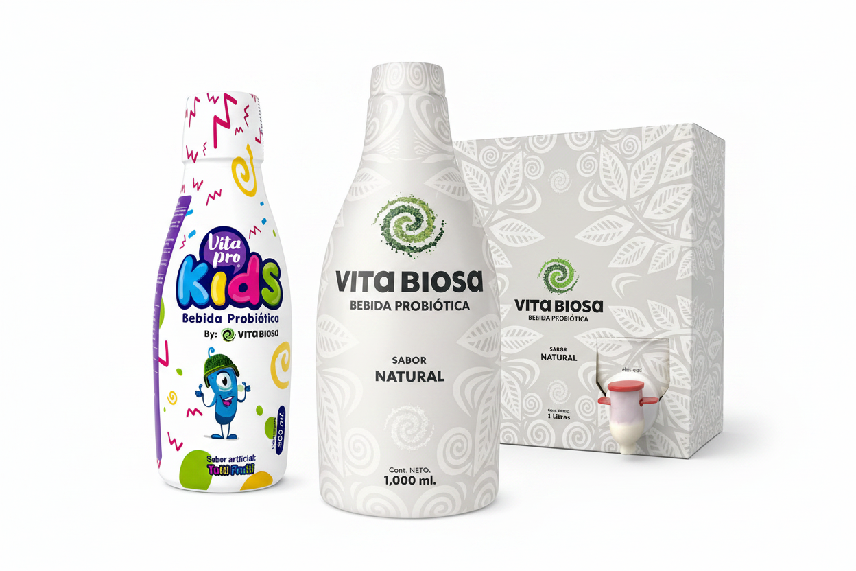 Probióticos Naturales Líquidos | Vita Biosa y Vita Pro Kids – Biosa Market