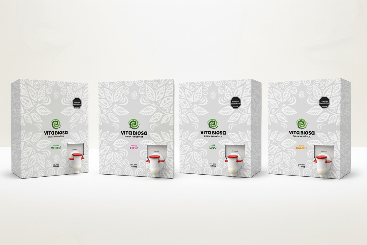 Cajas Probióticas 3 Litros | Vita Biosa Familiar