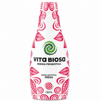 Vita Biosa Fresa 1 Litro | Probiótico Líquido para Bienestar Digestivo