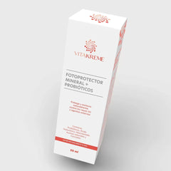 Fotoprotector mineral con probióticos VitaKreme