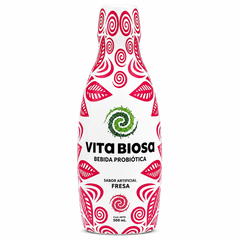 Vita Biosa Fresa 500ml | Probiótico Liquido para Bienestar Digestivo