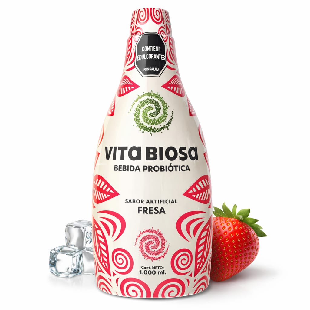 Probiótico Vita Biosa Fresa 1 litro