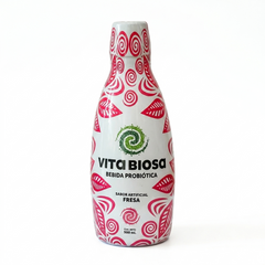 Vita Biosa Fresa 500ml | Probiótico Liquido para Bienestar Digestivo